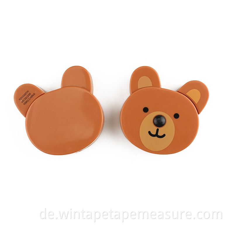 Bear Shape Mini Tape Measure Jpg